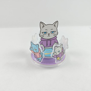 Soporte Giratorio Acrílico para Anime y Videojuegos con Plástico Transparente Resistente para Exhibir tus Personajes Favoritos, 12+ Años, Unisex - Product Image 2