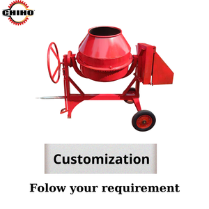Mezclador de hormigón de gasolina de la mejor calidad 250l 350l Mezclador de hormigón de construcción manual - Product Image 4