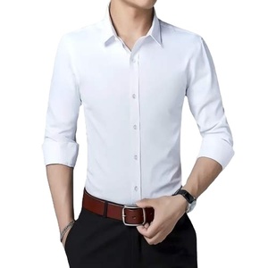 บริการ OEM เสื้อเชิ้ตใหม่แบบทางการ ขายส่ง ผ้าบรอดคลอธ แขนสั้น แฟชั่นลำลอง คุณภาพสูง ระบายอากาศได้ดี ผ้าฝ้าย 100% คอปกติดกระดุม - Product Image 2