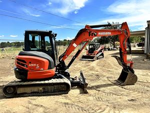 Nouveau modèle d'excavatrice sur chenilles hydraulique EPA KUBOTA U55-4, mini-excavatrice d'occasion à vendre à un prix avantageux - Product Image 3