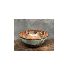 Bassin en cuivre de style unique fait à la main avec des techniques du vieux monde pour un charme rustique dans les maisons et les hôtels de charme - Product Image 6