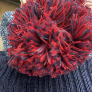 Unisex <b>Winter</b> Beanie <b>Hat</b> with Pom-Pom Solid Color Knit Cap for Outdoor Casual Wear Adult 56-58CM - Product Image 5