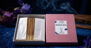 Incienso Aromático de Madera de Bambú Ecológico de Larga Duración con Aroma a Almizcle de Medianoche - Product Image 2