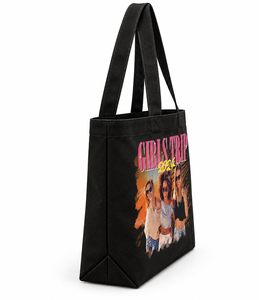 Wholesale Custom Logo Cotton <b>Canvas</b> Tote Bag Sublimation Printing Multi Pocket Outdoor Travel Shoulder <b>Handbag</b> - Product Image 3