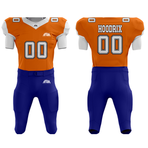 Custom American Football Uniform Set Stitched Tackle Twill Jersey & Integrated <b>Padded</b> Pants Low Price American Football Uniform - Product Image 1