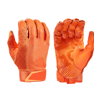 Guantes de Fútbol Americano de Primera Calidad a Precio Económico, MOQ Bajo, Color Sólido, Nuevo Estilo, Guantes de Fútbol Americano con Agarre - Product Image 4