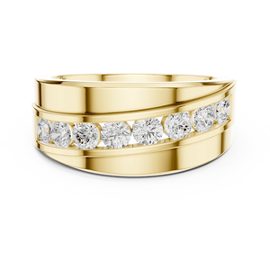 แหวนไฟร์เวลเว็บ10k ประดับมุกชุบทองสำหรับผู้หญิง - Product Image 5