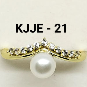 AD Freshwater Pearl Floral <b>Adjustable</b> <b>Ring</b> Free Size Open Band Pearl Jewelry <b>Ring</b> Resizable Supplier - Product Image 4