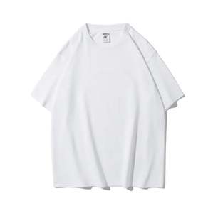 T-shirt basique pour homme économique - 100% coton, coupe classique, anti-plis et respirant, tissu lisse, prix bas - Product Image 3