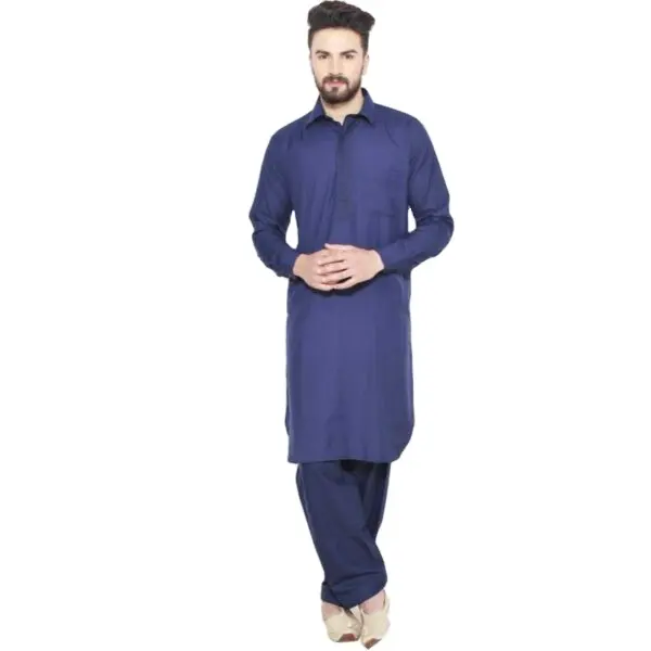 Roupas formais respiráveis Shalwar Kameez com bordado de verão ternos paquistaneses