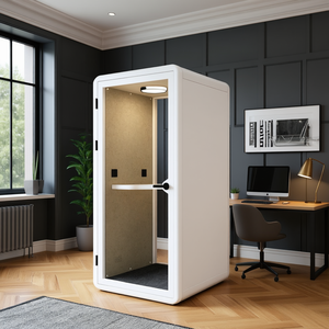 Cabines Acoustiques de Bureau Solo HIPOD – Mobilier Intérieur pour Cabines Téléphoniques avec Réduction de Bruit Améliorée pour un Environnement de Travail Confortable - Product Image 3