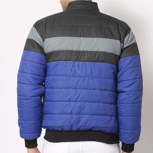 Premium High Quality <b>Men's</b> Puffer Jacket Stand Collar Front Durable 100% Polyester Fiber Filling for Outdoor Winter Activities - Product Image 4