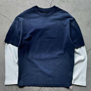 Camiseta Negra Extra Grande para Hombre con Estampado en Contraste en las Mangas, Estilo Urbano, Cuello Redondo, Manga Corta, Jersey de Algodón, Diseño Gráfico de Marca - Product Image 3