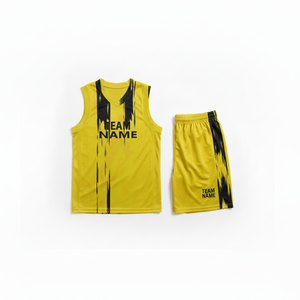 Uniforme de baloncesto para hombre, cómodo y popular, material transpirable y duradero, conjunto de camiseta y pantalones cortos de baloncesto para hombre. - Product Image 5