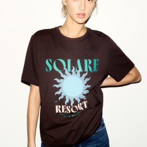 Camisetas de mujer de 230 gramos, 100% algodón, de alta calidad, lisas, para impresión de logotipo OEM, MOQ bajo, 230 gramos, 100% algodón. - Product Image 1