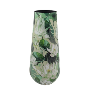 Nouvel Arrivage : Lot de 2 Petits Pots de Fleurs Ronds Classiques en Émail et Vases à Fleurs pour la Décoration de la Maison et du Jardin - Product Image 3