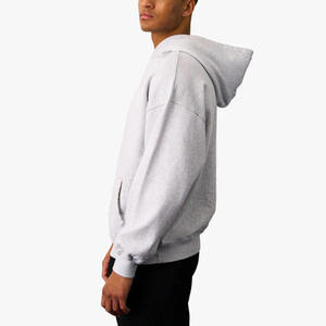 100% Cotton Fleece Hoodie for Men Heavy Hoodie Pullover High Quality <b>Sweatshirt</b> Custom Logo Polyester Men Hoodies - Product Image 4
