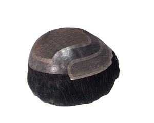 Toupet pour homme Taz Hair, 100% cheveux humains, densité 60%-150%, cheveux indiens Remy, résistant à l'eau, ondulations profondes douces - Product Image 3