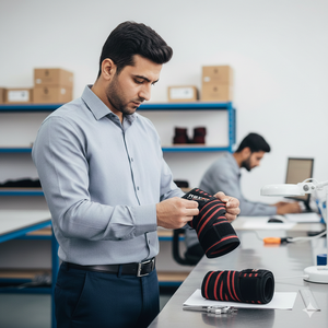 Bandes de compression élastiques Rexfit pour le powerlifting, soutien du genou pour la musculation et l'haltérophilie - Product Image 5