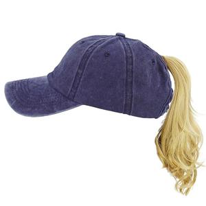 OEM 2026 Custom Logo Women's Ponytail Baseball Cap Messy High Bun Adjustable <b>Dad</b> <b>Hat</b> Made By TRIOTAKE Industry - Product Image 6