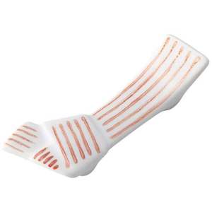 Decorazione e accessori per tavola con nodo in ceramica rossa - Product Image 1