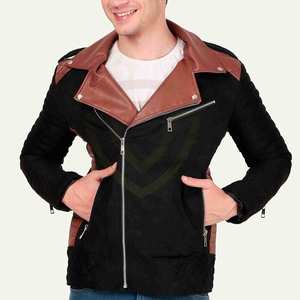 Mens <b>Suede</b> Real Leather <b>Jackets</b> High Quality Winter Wear Premium <b>Suede</b> Leather <b>Jacket</b> - Product Image 2
