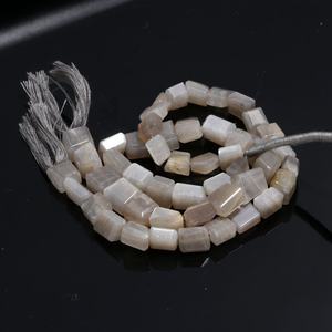 Pierre de lune grise naturelle de haute qualité, facettes, nugget, briolette, vente en gros, pierre brute, fournisseur en vrac, pierres précieuses pour la fabrication de bijoux - Product Image 1