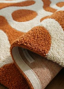 High Demand Handmade Abstract Hand Tufted Wool Non-Slip Medium Pile 10-14mm Thick Cotton Silicone Backing Modern Area <b>Rug</b> - Product Image 5