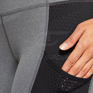 Women Casual Knitted Mid Waist Lightweight <b>Slim</b> Fit Stretch Quick Dry Eco-Friendly Sports Fitness Activewear <b>Leggings</b> - Product Image 5