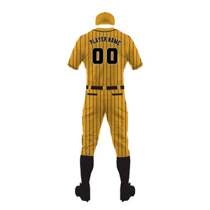 Uniformes de Entrenamiento de Béisbol Personalizados de Alta Calidad, Conjuntos de Jersey de Manga Corta, Transpirables, de Secado Rápido, con Estampado Regular - Product Image 2