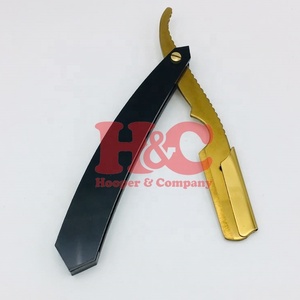 Professional Gold <b>Barber</b> Razor Wholesale Rate Silver Polish Stainless Steel Handle Changeable <b>Blade</b> <b>Blade</b> <b>Barber</b> Razors Salon - Product Image 6