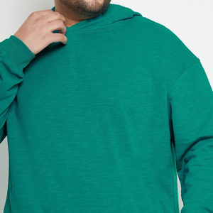 Survêtements streetwear vierges été/hiver, nouveaux, 100% coton molletonné, personnalisables, pulls unis, impression de logo - Product Image 5