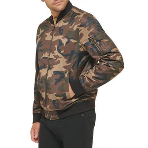 Nouvelle Veste Bomber Homme Imperméable Style Camouflage Hiver Aviateur Col Côtelé Grande Taille Personnalisée - Product Image 2