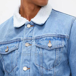 Veste en jean respirante pour homme, fabriquée avec des matériaux de haute qualité, best-seller, nouvelle arrivée, veste d'hiver pour homme adulte - Product Image 4
