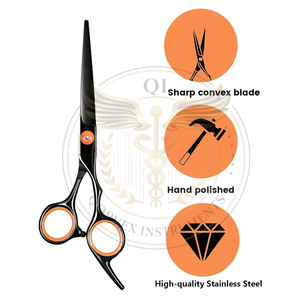 Tijeras de Peluquería, Juego de Tijeras de Entresacar Fcysy, Kit Profesional de Peluquería con Tijeras de Peluquero - Product Image 4