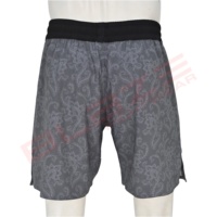 Shorts de sport en élasthanne écologiques de 9 pouces pour hommes, respirants, à séchage rapide, avec cordon de serrage, pour la gym et le fitness
