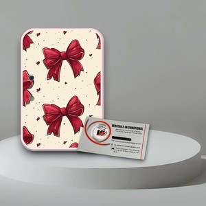 Pestañas Postizas Magnéticas de Acrílico Reutilizables con Diseño de Lazo Rojo Oscuro, Flor, Diamante, Corazón y Mariposa, Ecológicas, Marca Privada - Product Image 3