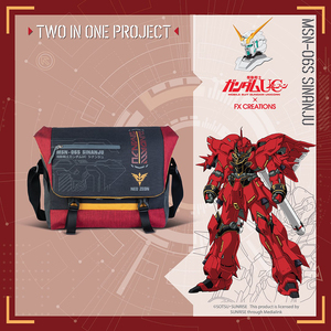 2023สินค้ามาใหม่แผ่นรองหลัง EVA กระเป๋าส่งเอกสารโพลีเอสเตอร์กันดั้มยูนิคอร์นการ์ตูนฟิกเกอร์แอคชั่นสำหรับทุกเพศ
