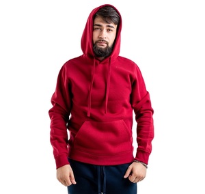 Sweat-shirts à capuche pour hommes, vente à prix réduit, sweat-shirt uni confortable en polaire, idéal pour la personnalisation par impression et broderie. - Product Image 1