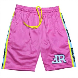 Shorts unisexes RBI 100% polyester tricoté, anti-UV, grandes tailles, écologiques, respirants, antibactériens, sans coutures, coupe classique - Product Image 3