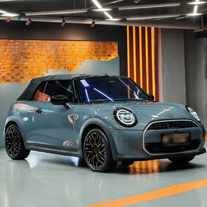 Mini Cooper S Cabrio Convertible 2023 Gris Stardust, Faros LED, Motor Turbo, Ruedas R17, Asientos de Cuero, Aire Acondicionado Automático - Product Image 4