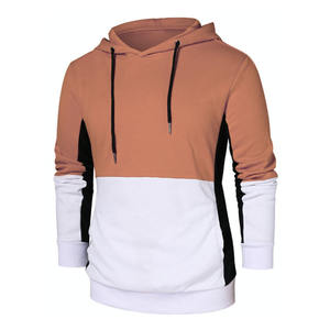 เสื้อฮู้ดผู้ชายแบบสวมหัว ผ้าถักโพลีเอสเตอร์ 100% ระบายอากาศได้ดี เป็นมิตรกับสิ่งแวดล้อม แขนยาว มีกระเป๋า  รับสกรีนโลโก้ - Product Image 4