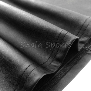 กระโปรงทรงเข้ารูปเอวธรรมชาติสำหรับผู้หญิง ทำจากหนัง PU สีน้ำตาล ระบายอากาศได้ดี มีซิปและเข็มขัด เป็นมิตรกับสิ่งแวดล้อม เหมาะสำหรับใส่ไปเที่ยวคลับ - Product Image 4