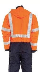 Vestes de travail de sécurité Lookati Sports en polyamide, haute visibilité, réfléchissantes, imperméables, à capuche zippée avec détection d'aiguilles (OEM) - Product Image 5