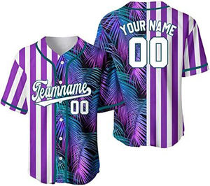 Último Modelo 2026, Jersey de Softbol Personalizado con Logotipo, Jersey de Béisbol de Moda para Hombre, Estilo Jugador Famoso - Product Image 5