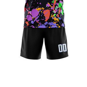 Nuevo Conjunto de Uniforme de Fútbol, Camiseta de Fútbol de Manga Corta Azul, Impresa, de Secado Rápido y Transpirable, Disponible en Varios Colores - Product Image 6