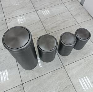 Corbeille à déchets en métal réutilisable et écologique pour la maison et le bureau - Product Image 5