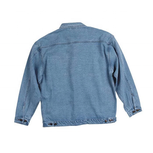 Veste en jean pour homme Veste en jean classique bleue et légère pour homme Mode décontractée Vêtements d'extérieur en denim Manteau en jean vintage à manches longues - Product Image 3