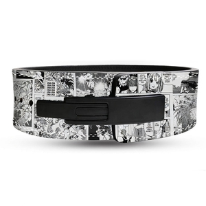 High Quality Customized Cowhide Leather Belt Death Note Anime <b>Back</b> <b>Support</b> Professional Protection Heavy Duty Breathable 10mm - Product Image 2
