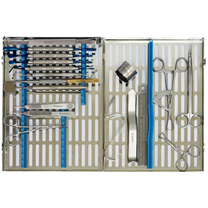 Kit de Instrumentos Periodontales Surginexa Caspar de Alta Calidad, Implantes Dentales, Cirugía, Ortodoncia, 18 Piezas, Certificado CE Clase I - Product Image 1